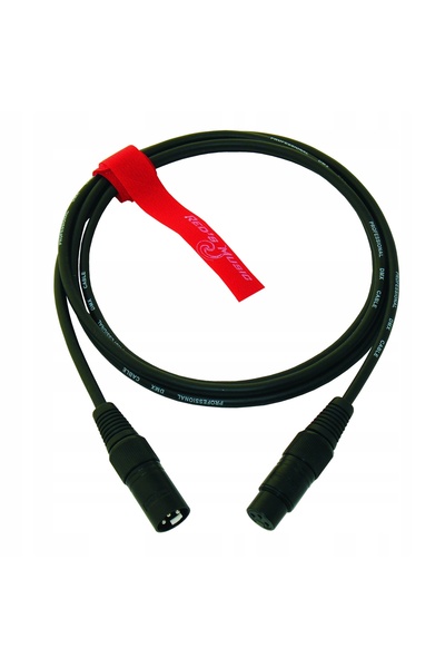 NO BRAND Cablu DMX XLR M- XLR F DX0130 BX 3m