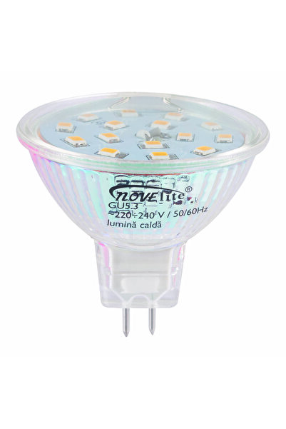 NOVELITE Bec LED Spot 1.5W GU5.3 2700K NV-2403.0612