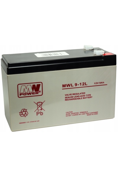 NO BRAND Acumulator Baterie AGM VRLA MW POWER MWL MWL9-12L 12V 9AH MWL9 Sursă...