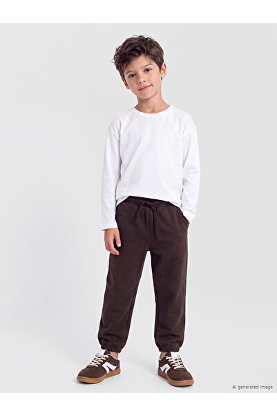 LC Waikiki Rmz Gi̇yi̇m Farkiyla Boy's Jo Jogger Pants Tracksuit Bottoms
