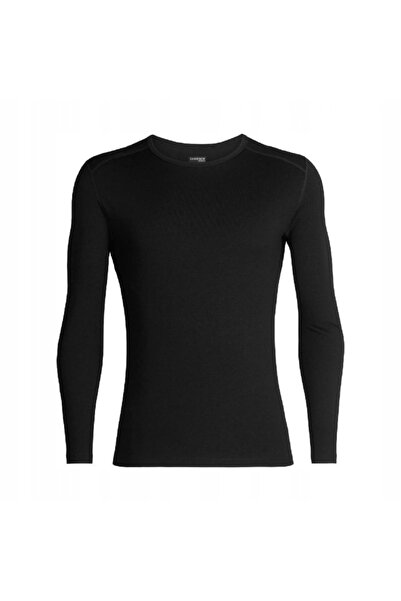 NO BRAND Tricou bărbătesc Icebreaker 260 TECH LS negru M