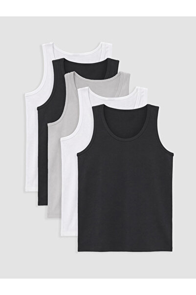 LC Waikiki I Zero Roba Collar Boys' Undershirt 5-Pack from Freezen Store