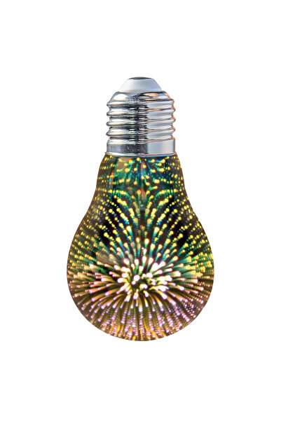Total Green Bec LED decorativ Stardust A60 2W E27,