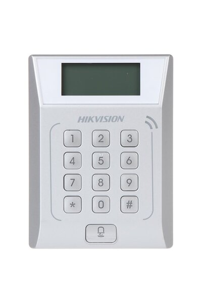 Hikvision Cititor autonom cu tastatură și cititor de carduri de proximitate H...
