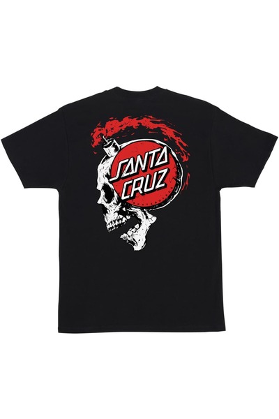 Santa Cruz Short Fuse Blk Tişört