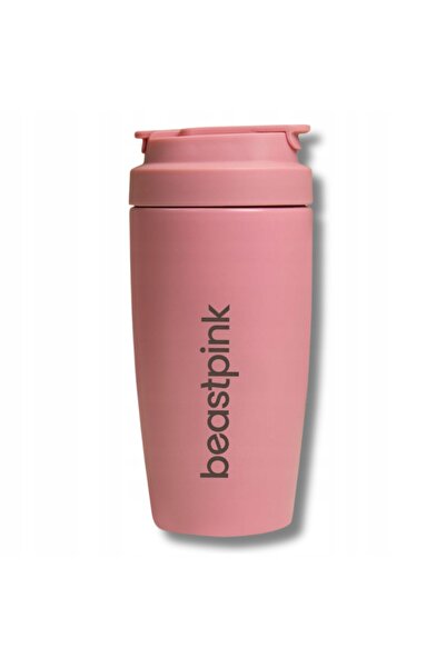 GymBeam Cană termică din oțel inoxidabil Pink BeastPink de 500 ml