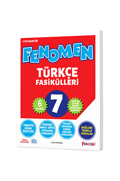 Fenomen Yayıncılık FENOMEN YAYINLARI 7.SINIF TÜRKÇE FASİKÜL (6 FASİKÜL)