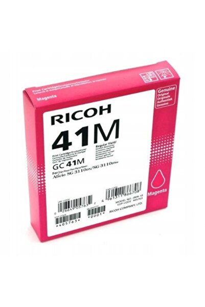 Ricoh TUSZ MAGENTA GC-41M AFICIO SG 3100 3100SNw 3110DN 3110DNw 3110SFNw