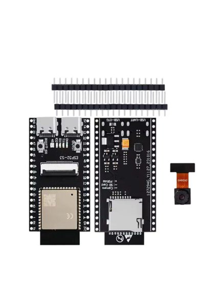 Robomer ESP32-S3-N16R8 Geliştirme Kartı CAM+Bluetooth+Wi-Fi Modülü - Kamera Dahil