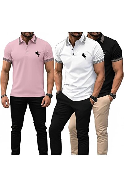 GENERAL Limeoo Fashionable Men's Polo T-Shirt