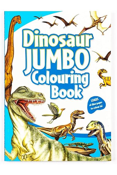 Alligator Dinosaur Jumbo Colouring Activity Book