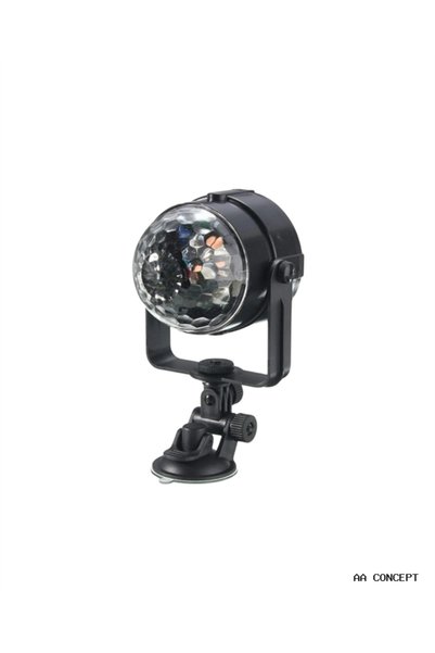 ZERO LAND Concepta Compact Design, Rotating Colorful Led Disco Ball - Home an...