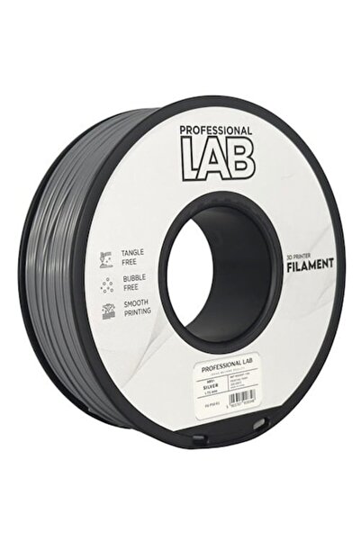 Professional LAB 3D Filament, Professional LAB, ABS+, silver, universal compa...