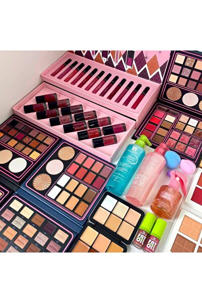 FOR LOVER Professional All-In-One Makeup and Skincare Set 31Pcs for Daily and Occasional Use