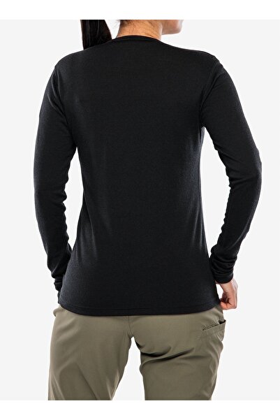 NO BRAND Devold Breeze Plus Merino 200 Bluză termică de damă - negru L