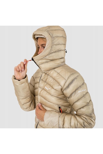 Salewa Ortles Med 3 Rds Dwn geacă de puf pentru femei oatmeal/0910 40/34