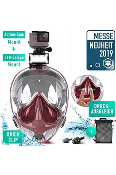 NO BRAND SPORTSTECH mască de snorkeling SNX650 S/M