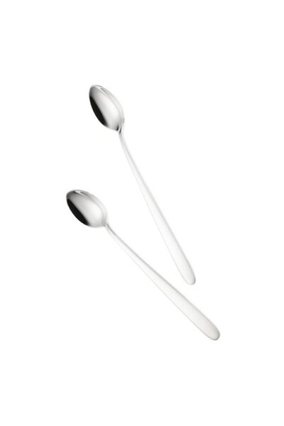 Villeroy & Boch Set de 6 linguri pentru long drink, linia Daily, 20 cm, Argintiu