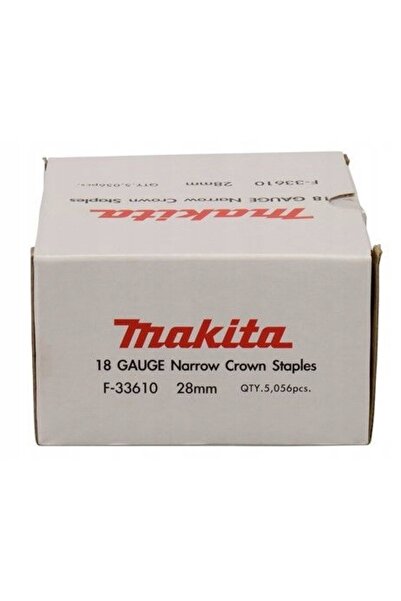 Makita Agrafe tip 18GA 28mm / 5,7mm 5056 bucăți. F-33610
