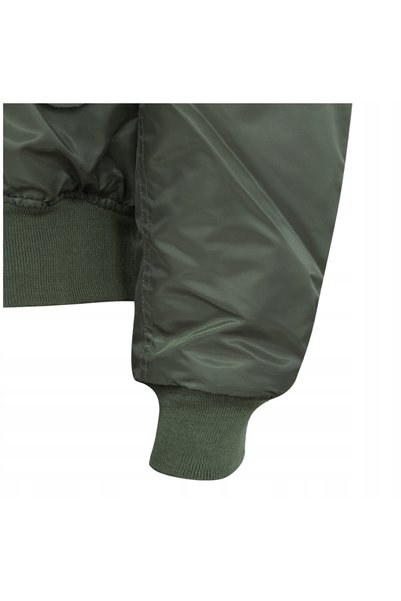 Mil-Tec Jachetă de pilot US ARMY FLEK FLYERS MA1, verde oliv, mărimea M