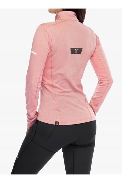 Berghaus Hanorac de damă MTN Guide LS HZ - roșu haute/roșu goji 10 (S)