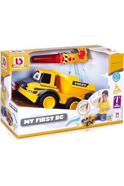 BBURAGO Jr 16-92005 Volvo Remote Control, Yellow