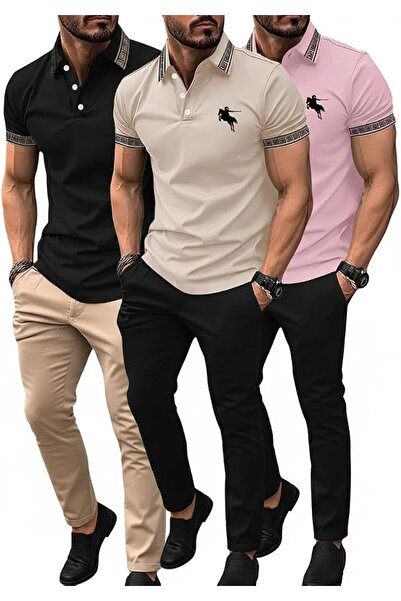 GENERAL Limeoo Fashionable Men's Polo T-Shirt