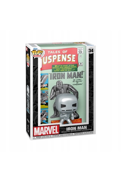 Funko Pop Marvel Iron Man Povești de Suspans Copertă de Comic 36 Colecție