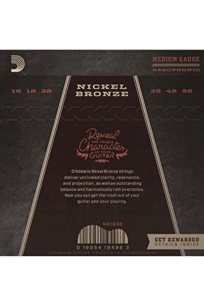 NO BRAND Corzi D'ADDARIO Nichel Bronz NB1656 (16-56)