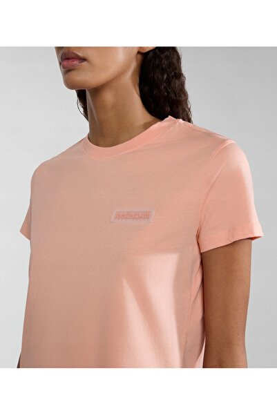 NO BRAND Tricou de damă Napapijri S-Iaato roz somon S