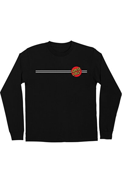 Santa Cruz Tricou clasic negru cu buline