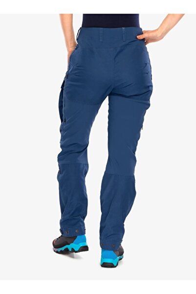 Fjällräven Pantaloni de trekking Fjallraven Keb pentru femei - albastru indig...
