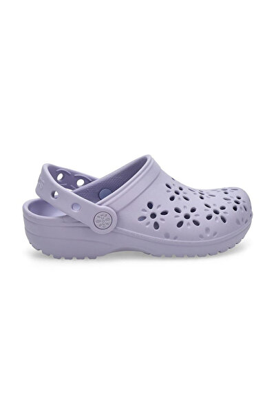 Crocs Floral Cut Out Girls' Slippers 210943-5Br