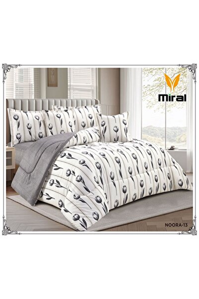 miral Noora Summer Bedspread - 6 Pieces - Medium Filling - Size 240*220
