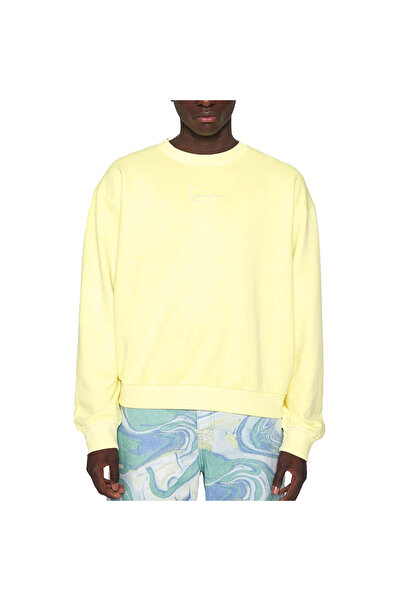 KARL KANI Ανδρικό Φούτερ Signature OS Washed Crew, Μέγεθος S