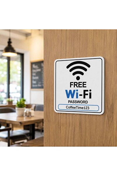 OEM Autocolant WiFi 15x15cm