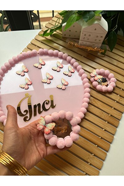 Kızbebek kapı süsü ve magnet 20 adet