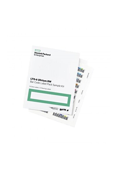 HP Set de etichete cu cod de bare LTO-6 Ultrium RW