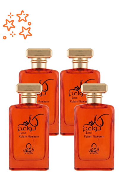 Al aqeeq 4 Pieces Kalam Nawaem Orange Perfume 100ML