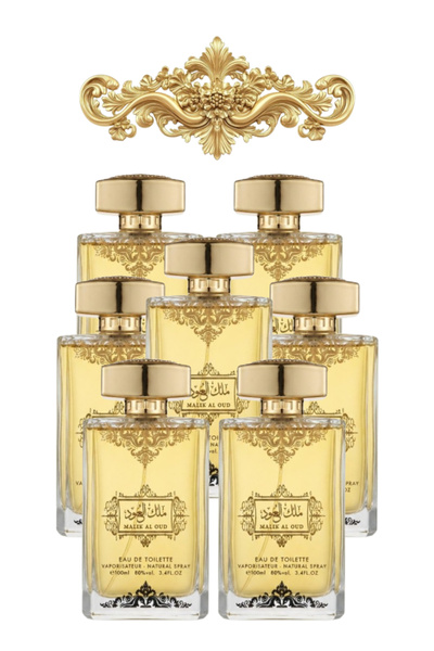 Al aqeeq 7 قطع من عطر ملك العود 100 مل