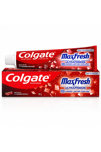 Colgate Μάξ Φρες Σπιρτζάνικη Φρεσκάδα Οδοντόκρεμα με Ούλτρα Φριζ και Δροσιστι...