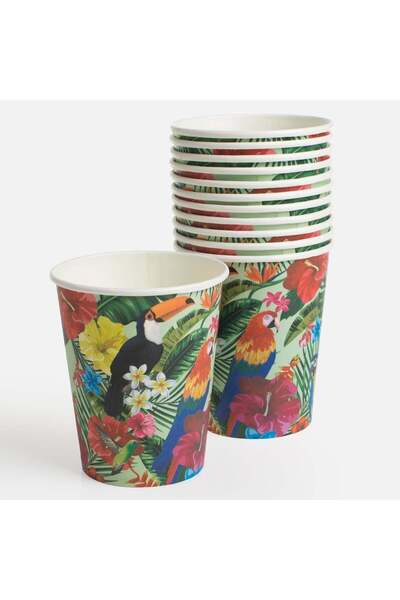 OEM Aloha Summer Paper Party Cups 240ml - 12pcs
