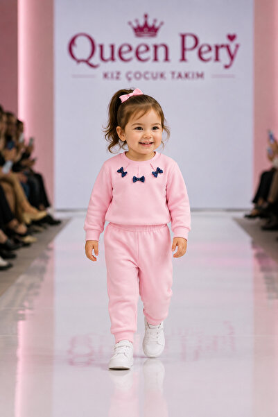 Prenses Peri Kids İki iplik kumaş yüzde yüz pamuk ful likra