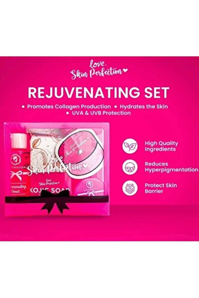 LOVE Lav Scent Perfecting - Skin Brightening & Dark Spot Reducing Set (Kojic ...