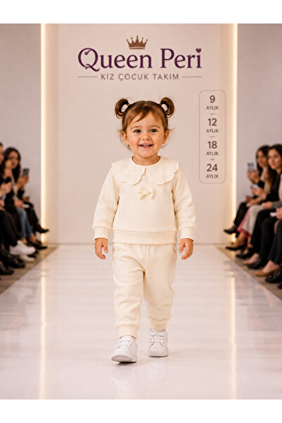 Prenses Peri Kids İki iplik kumaş yüzde yüz pamuk ful likra