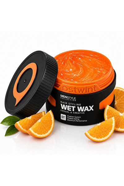 Ostwint Ceară de păr lucioasă Wet Wax 01 Casual & Creative, fixare puternică,...