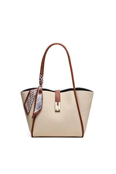 Generic Brand Women’s Leather Tote Bag – Elegant Large Capacity Shoulder Hand...