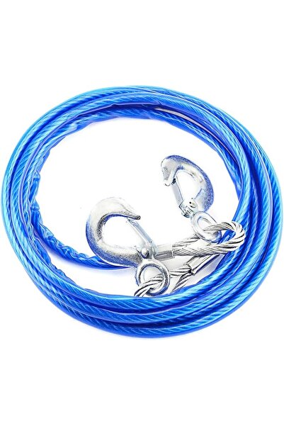 GENERAL High-Strength Steel Wire Tow Rope, Equipped with Two Stainless Steel ...