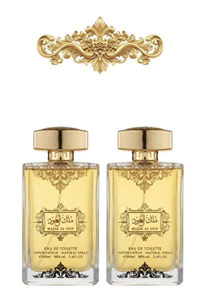 Al aqeeq 2 Pieces Malik Al Oud Perfume 100ML