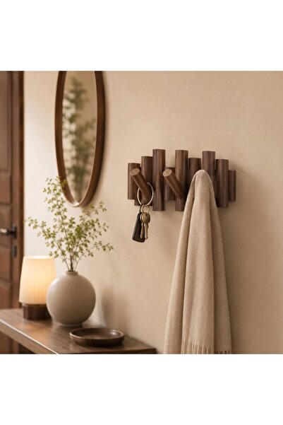 SPR Wooden Clothes Rack for Entryway and Bedroom